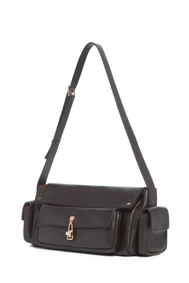 Gabriela Hearst Jebb Bag in Chocolate Nappa Leather | Thumbnail 3 Gabriela Hearst Jebb Bag in Chocolate Nappa Leather | Thumbnail 3
