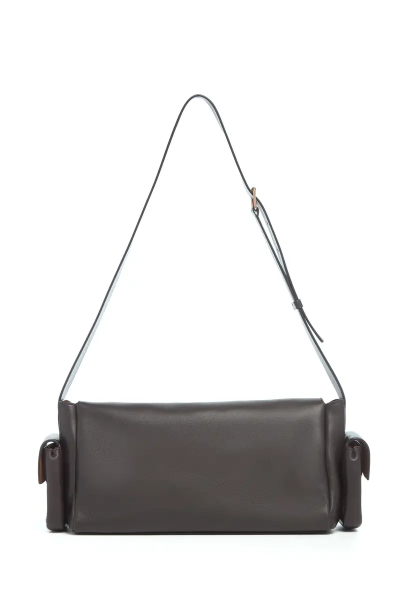 Gabriela Hearst Jebb Bag in Chocolate Nappa Leather | Thumbnail 4 Gabriela Hearst Jebb Bag in Chocolate Nappa Leather | Thumbnail 4