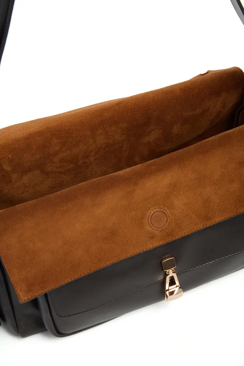 Gabriela Hearst Jebb Bag in Chocolate Nappa Leather | Thumbnail 5 Gabriela Hearst Jebb Bag in Chocolate Nappa Leather | Thumbnail 5