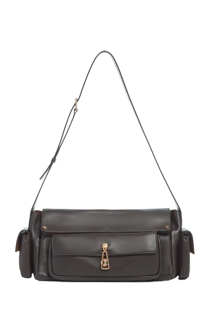 Jebb Bag in Chocolate Nappa Leather Jebb Bag in Chocolate Nappa Leather