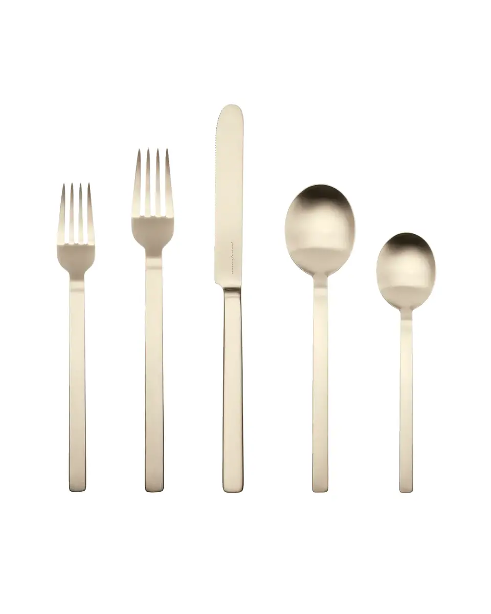 Mepra Stile Champagne 20-Piece Cutlery Set | Thumbnail 2