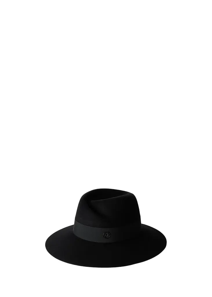 Virginie Water-Resistant Wool Felt Fedora Hat