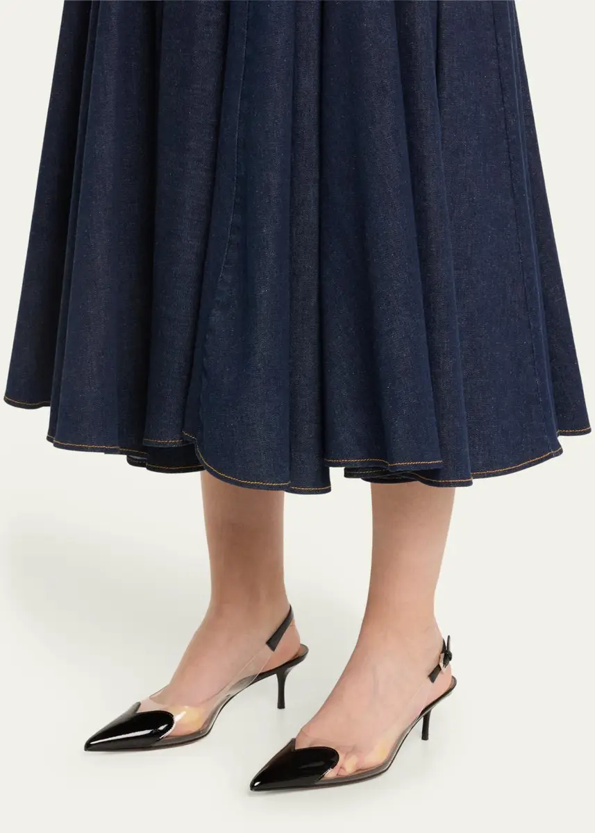 Alaïa Coeur Plexi Heart-Toe Slingback Pumps | Thumbnail 2 Alaïa Coeur Plexi Heart-Toe Slingback Pumps | Thumbnail 2