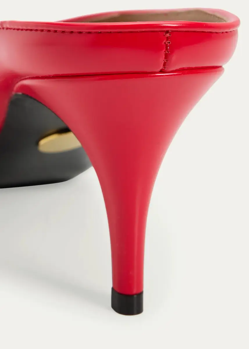 Stella McCartney 60mm Brushed Pointed-Toe Mules | Thumbnail 3 Stella McCartney 60mm Brushed Pointed-Toe Mules | Thumbnail 3