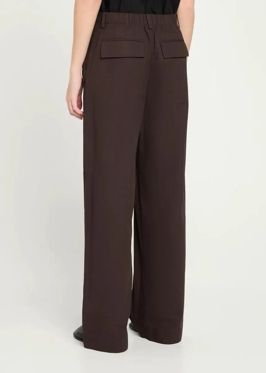 Vince Mid-Rise Paneled Stretch Cotton Pants | Thumbnail 3 Vince Mid-Rise Paneled Stretch Cotton Pants | Thumbnail 3