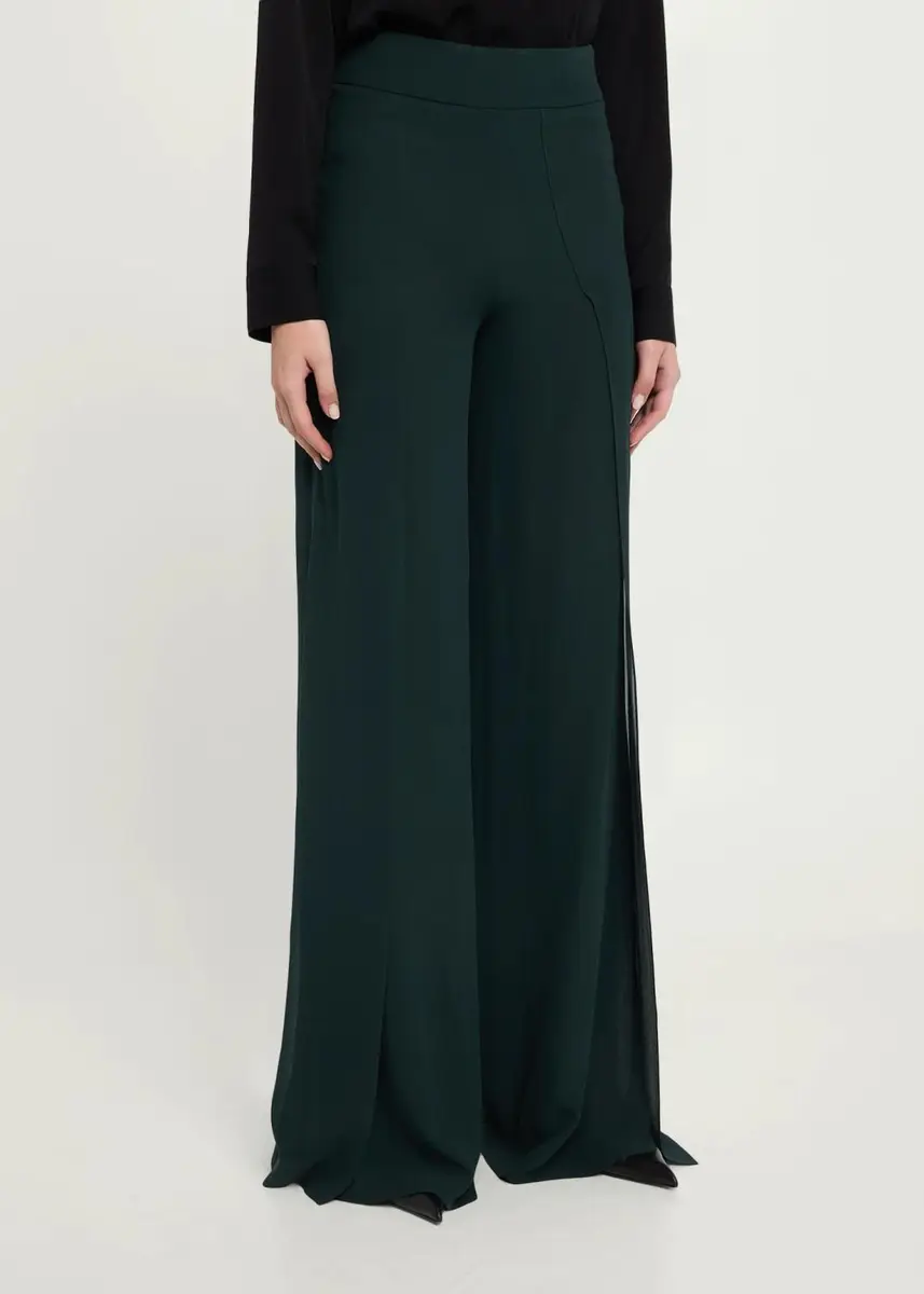 Akris Fellia Silk Georgette Flared Pants | Thumbnail 4 Akris Fellia Silk Georgette Flared Pants | Thumbnail 4