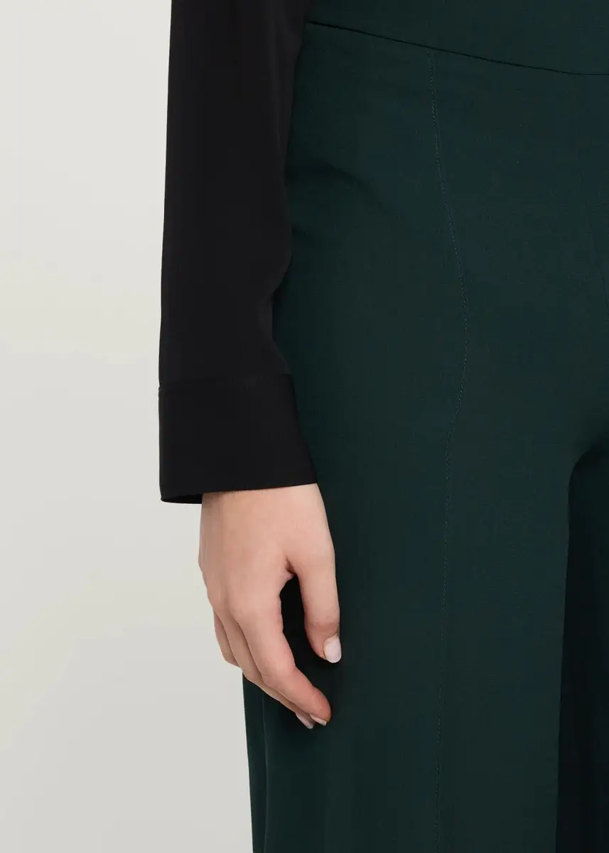 Akris Fellia Silk Georgette Flared Pants | Thumbnail 5 Akris Fellia Silk Georgette Flared Pants | Thumbnail 5