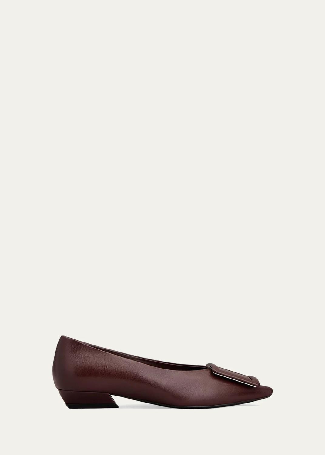 Belle Vivier 25mm Leather Ballerina Flats Belle Vivier 25mm Leather Ballerina Flats