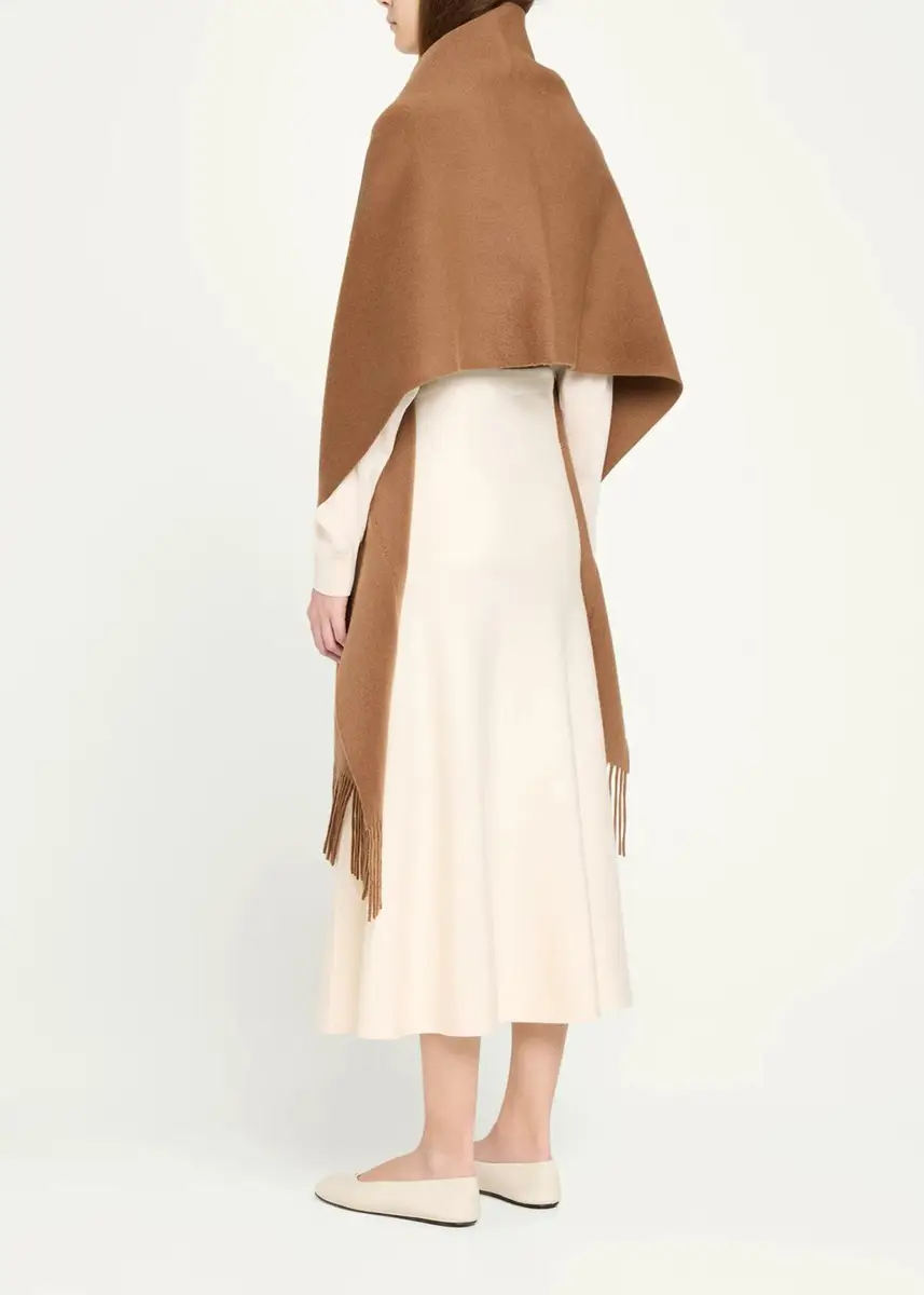 Lafayette 148 New York Fringed Patch Pocket Cashmere Shawl | Thumbnail 3 Lafayette 148 New York Fringed Patch Pocket Cashmere Shawl | Thumbnail 3