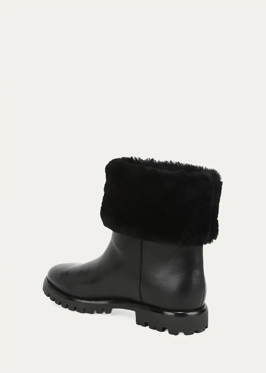 Vince Cameron Shearling-Lined Leather Boots | Thumbnail 2 Vince Cameron Shearling-Lined Leather Boots | Thumbnail 2