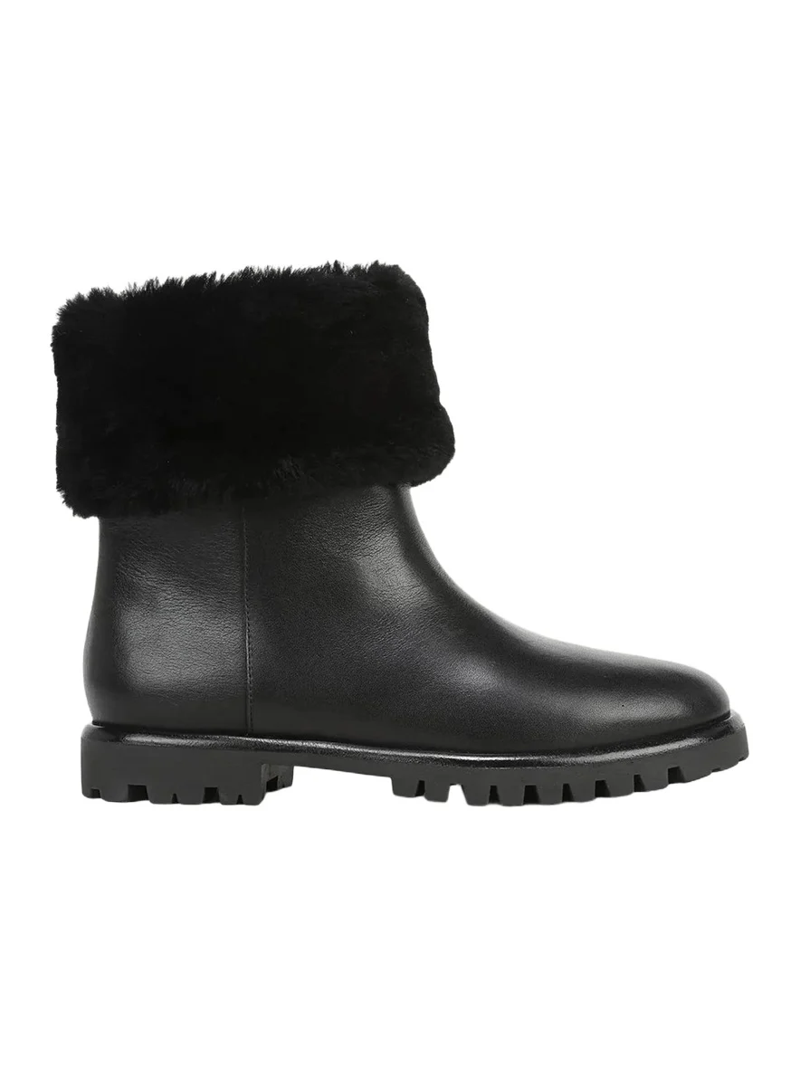 Cameron Shearling-Lined Leather Boots Cameron Shearling-Lined Leather Boots