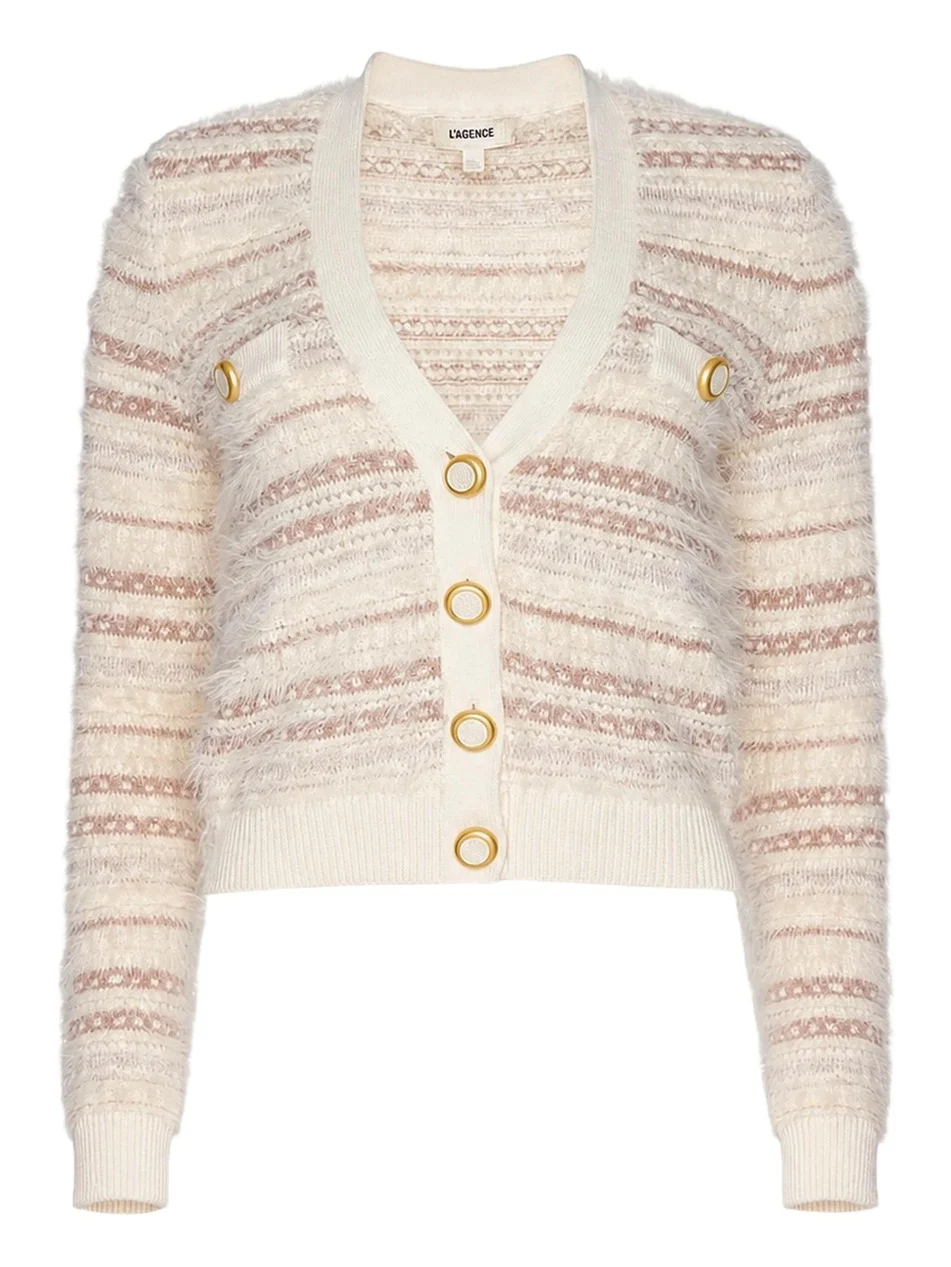 Ariadne Mixed Stripe Cardigan Ariadne Mixed Stripe Cardigan
