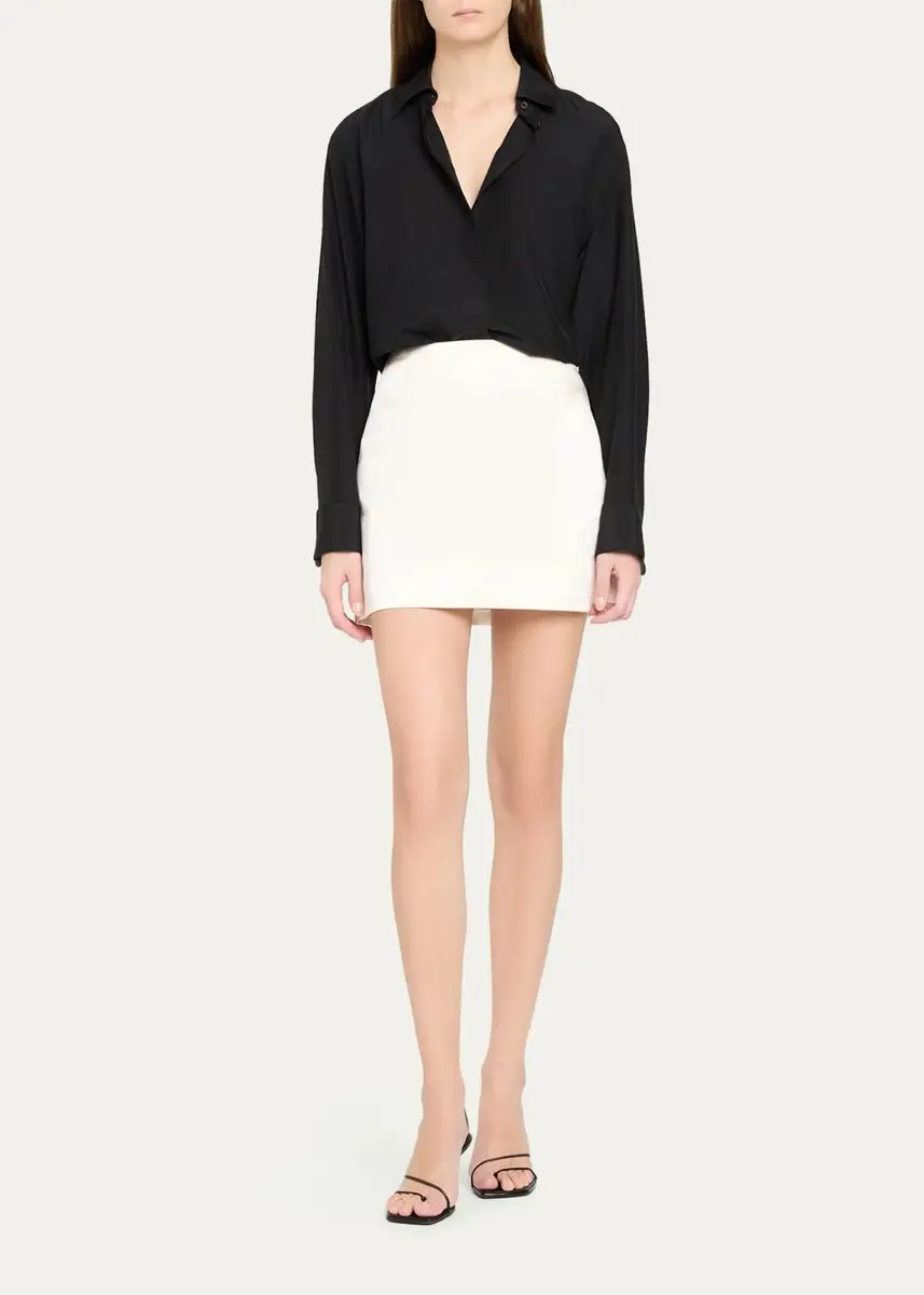 LIBEROWE Vera Satin Mini Skirt | Thumbnail 2 LIBEROWE Vera Satin Mini Skirt | Thumbnail 2