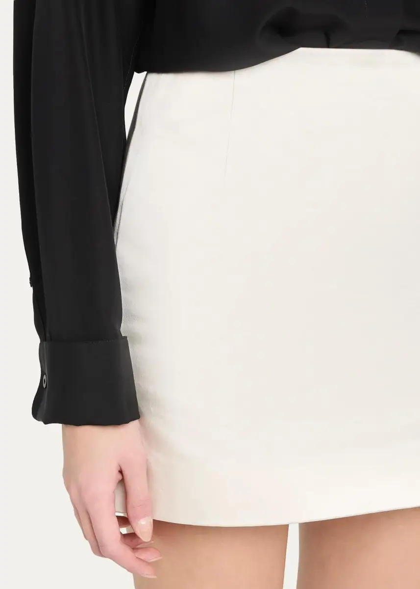 LIBEROWE Vera Satin Mini Skirt | Thumbnail 5 LIBEROWE Vera Satin Mini Skirt | Thumbnail 5
