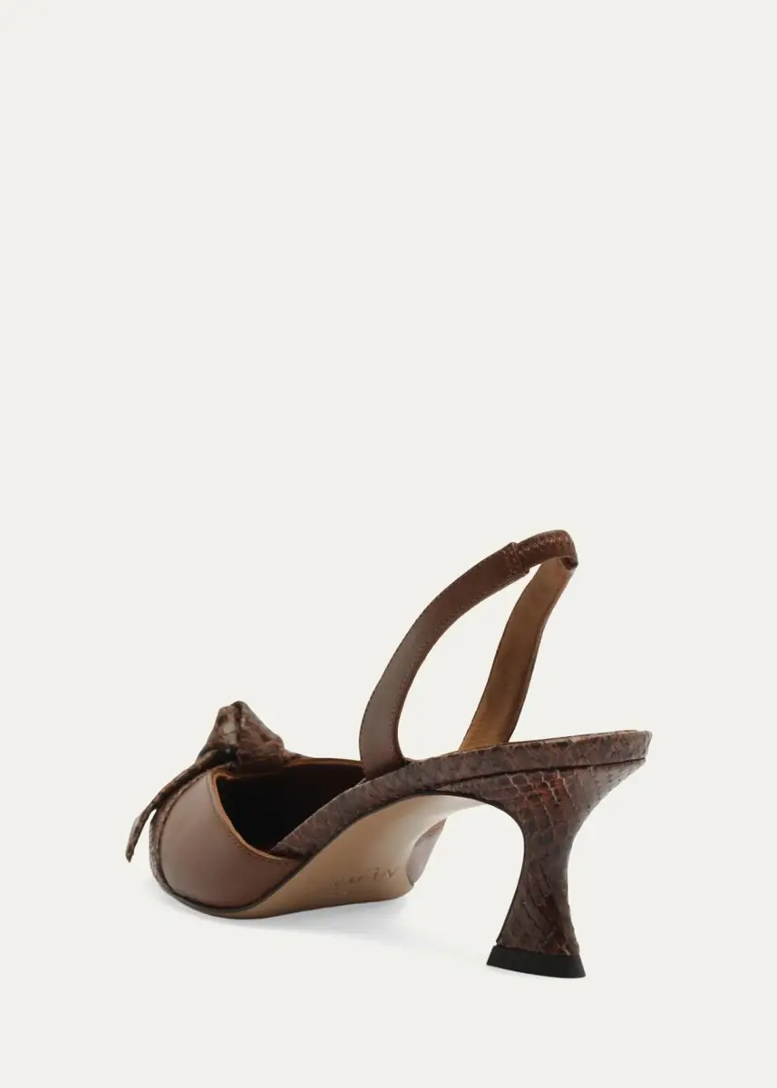 Alexandre Birman 60mm Clarita Suede Slingback Pumps | Thumbnail 2 Alexandre Birman 60mm Clarita Suede Slingback Pumps | Thumbnail 2