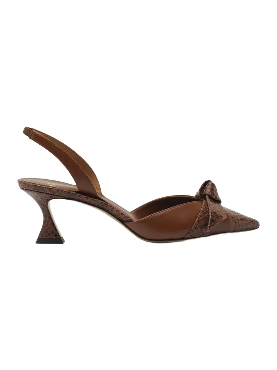 60mm Clarita Suede Slingback Pumps 60mm Clarita Suede Slingback Pumps