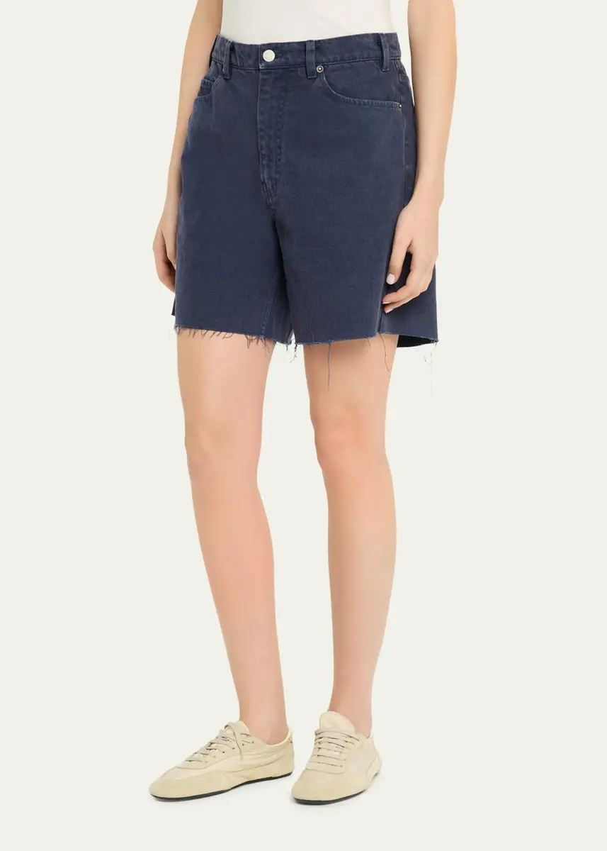 Nili Lotan Russel Denim Shorts | Thumbnail 4 Nili Lotan Russel Denim Shorts | Thumbnail 4