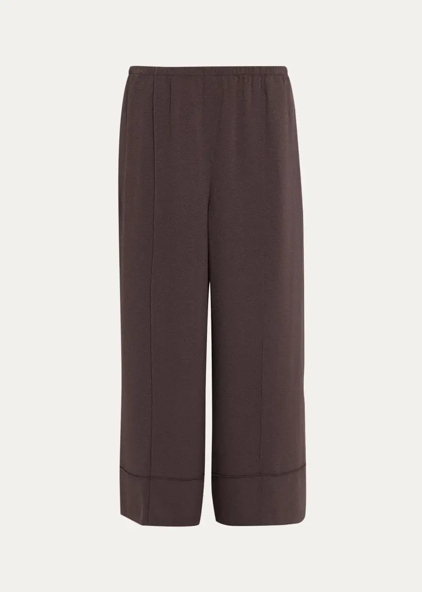 Theory Crop Pintuck Wide-Leg Pants | Thumbnail 8 Theory Crop Pintuck Wide-Leg Pants | Thumbnail 8