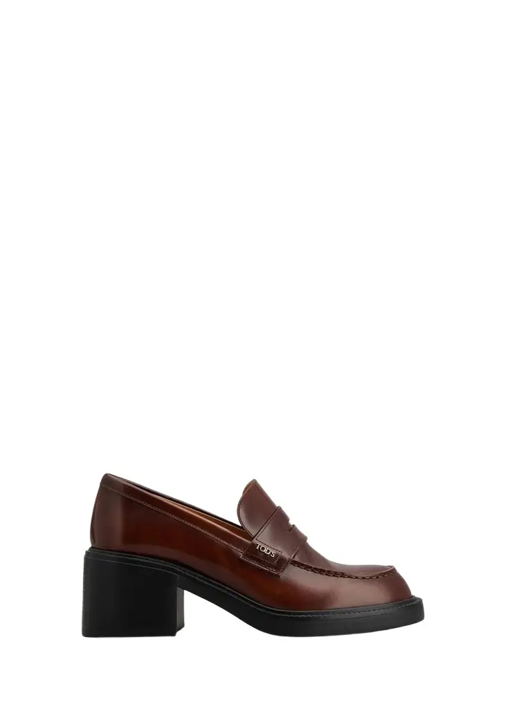 60mm Leather Penny Loafers