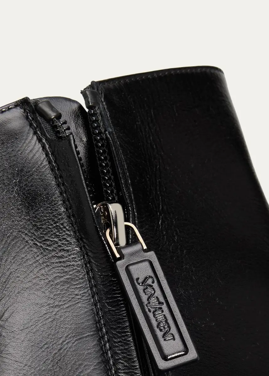 Saint Laurent Men's Aurelien Leather Ankle Boots | Thumbnail 5