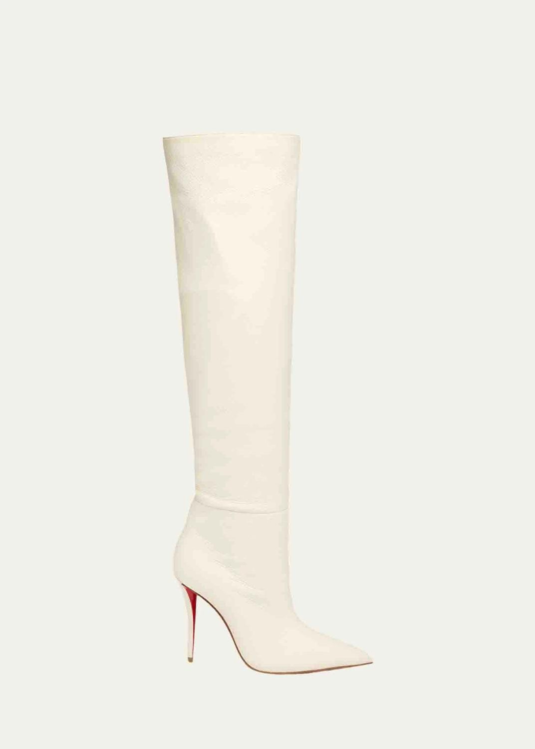 100mm Zependris Leather Boots