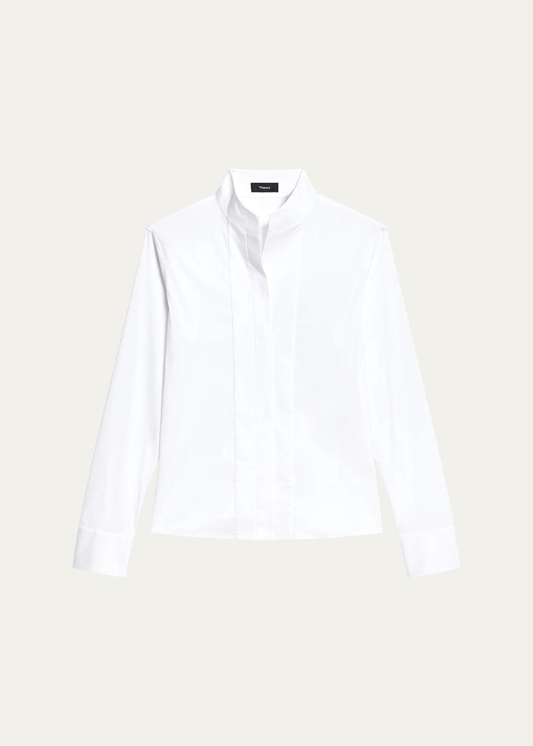 Tailored Cotton-Blend Shirt Tailored Cotton-Blend Shirt