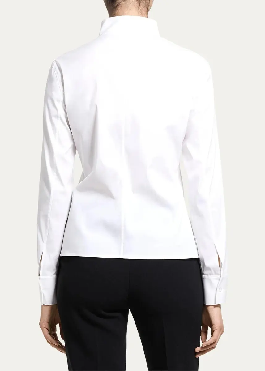 Theory Tailored Cotton-Blend Shirt | Thumbnail 3 Theory Tailored Cotton-Blend Shirt | Thumbnail 3