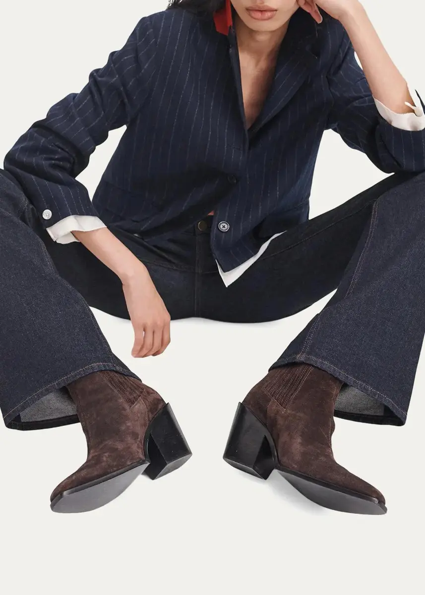 rag & bone 75mm Newbury Suede Chelsea Boots | Thumbnail 2