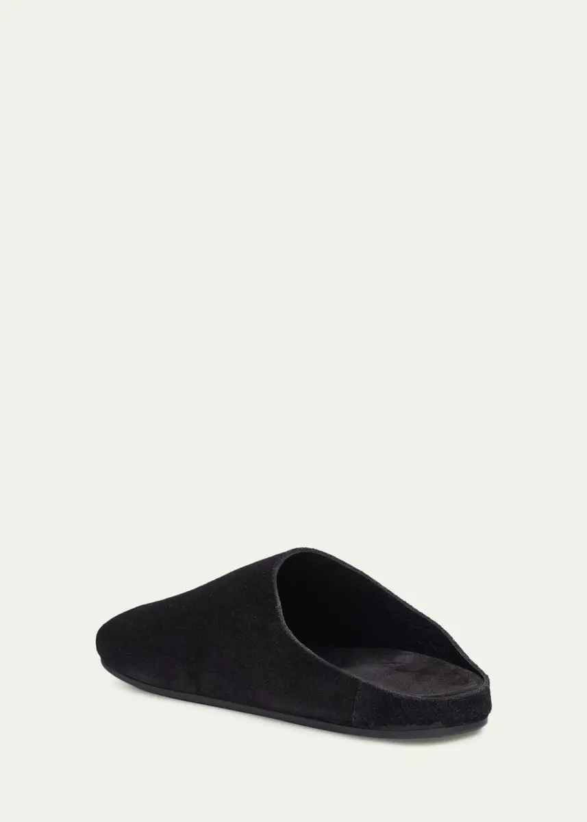 The Row Hudson Suede Slide Mules | Thumbnail 4 The Row Hudson Suede Slide Mules | Thumbnail 4