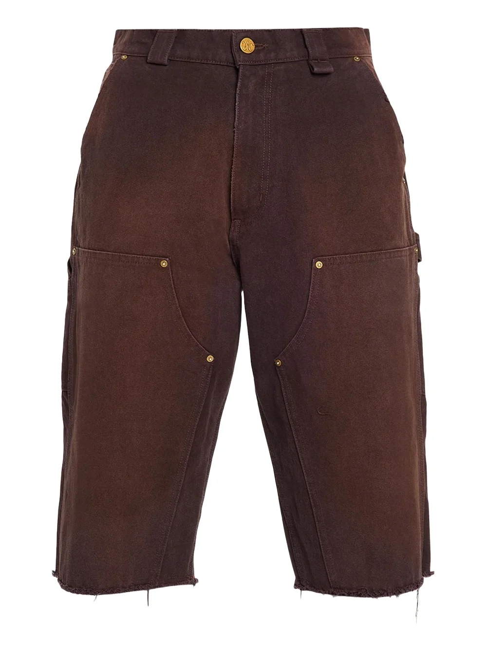 Willy Chavarria Men's Wide-Leg Carpenter Shorts