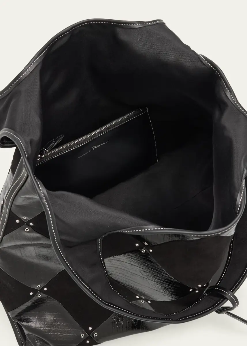 3.1 Phillip Lim Quilted Patchwork Market Tote Bag | Thumbnail 4