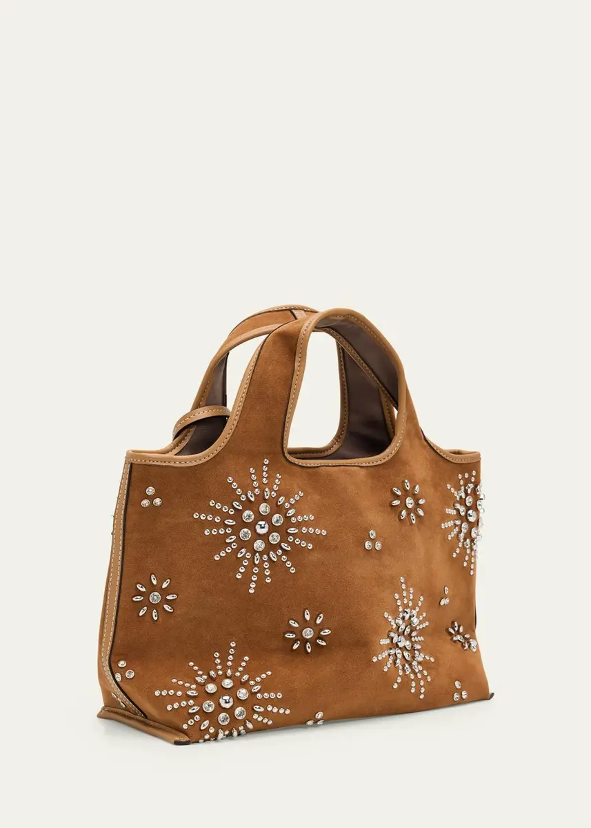 3.1 Phillip Lim Studded Starburst Faux Suede Market Tote Bag | Thumbnail 3 3.1 Phillip Lim Studded Starburst Faux Suede Market Tote Bag | Thumbnail 3