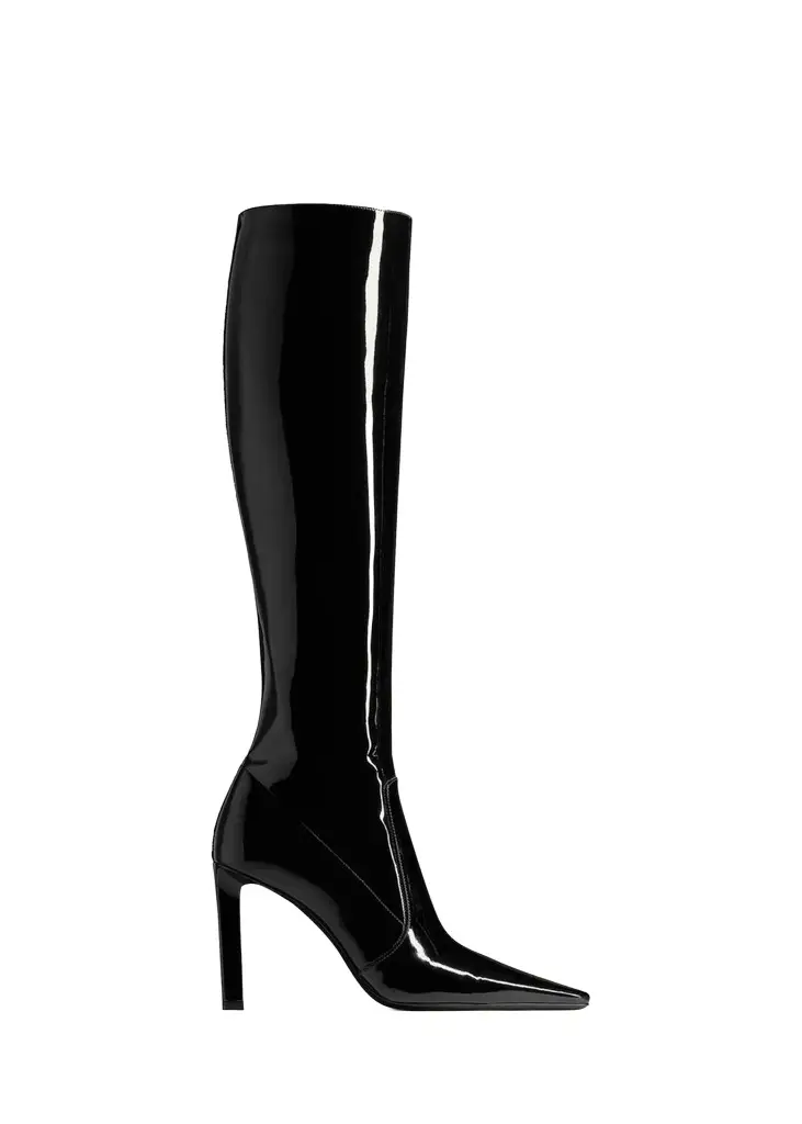 Francoise Patent Leather Knee-High Boots Francoise Patent Leather Knee-High Boots