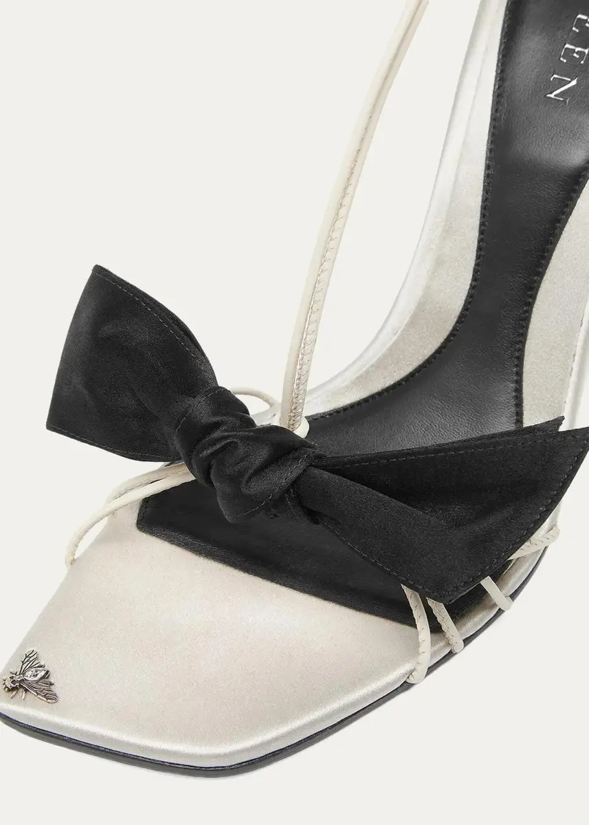 Alexander McQueen 110mm Koko Strappy Leather Wedge Sandals | Thumbnail 2 Alexander McQueen 110mm Koko Strappy Leather Wedge Sandals | Thumbnail 2
