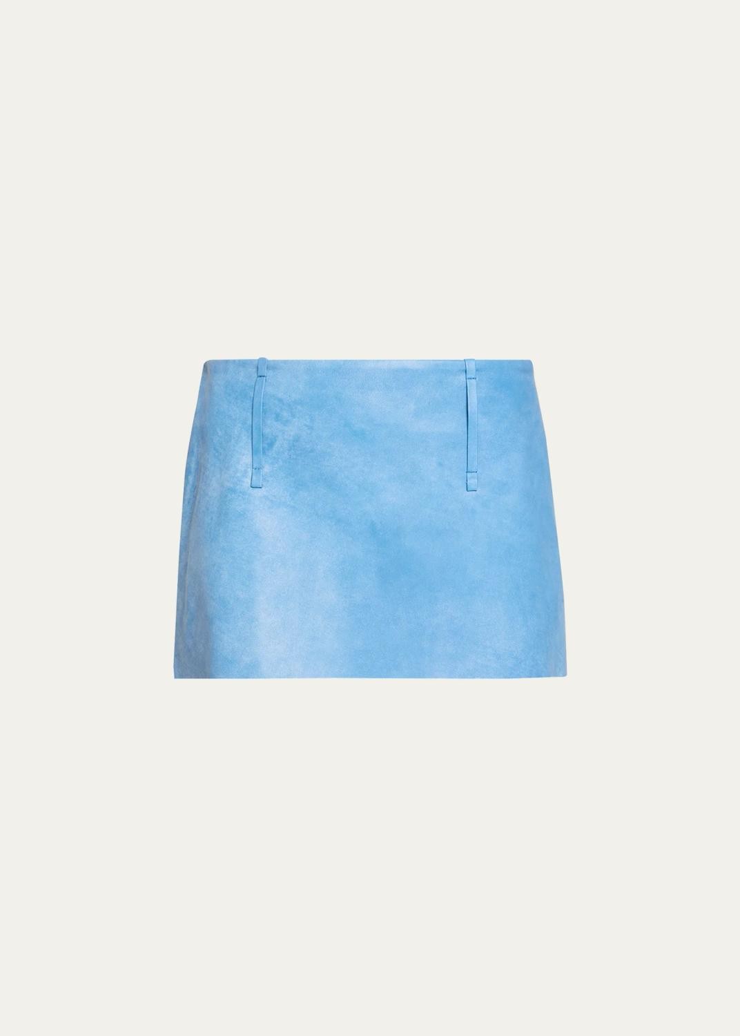 Tirza Leather Mini Skirt