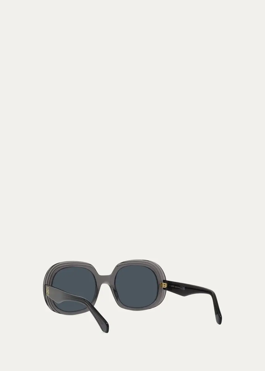 Loewe Anagram 54MM Round Sunglasses | Thumbnail 2