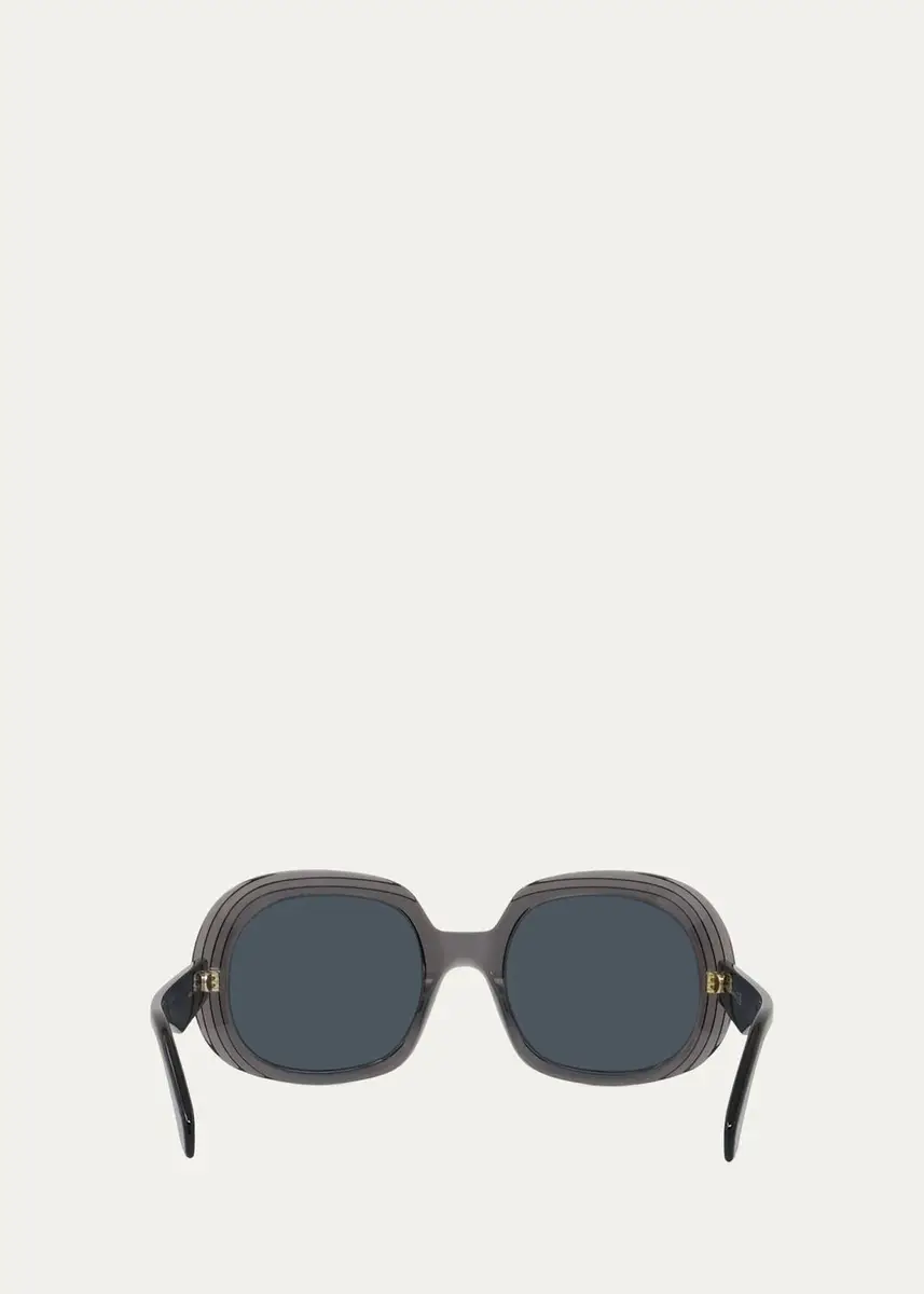Loewe Anagram 54MM Round Sunglasses | Thumbnail 4