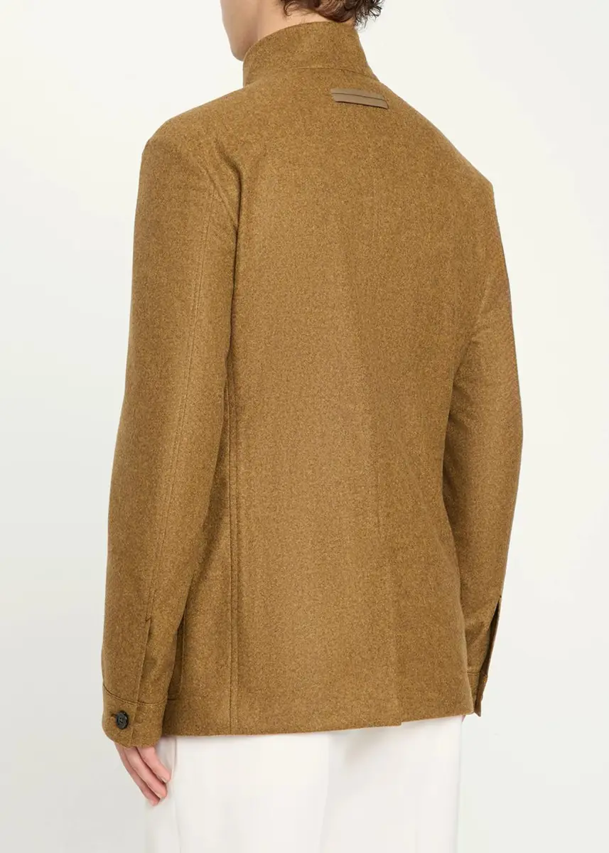 Zegna Men's Cashmere Chore Jacket | Thumbnail 3 Zegna Men's Cashmere Chore Jacket | Thumbnail 3