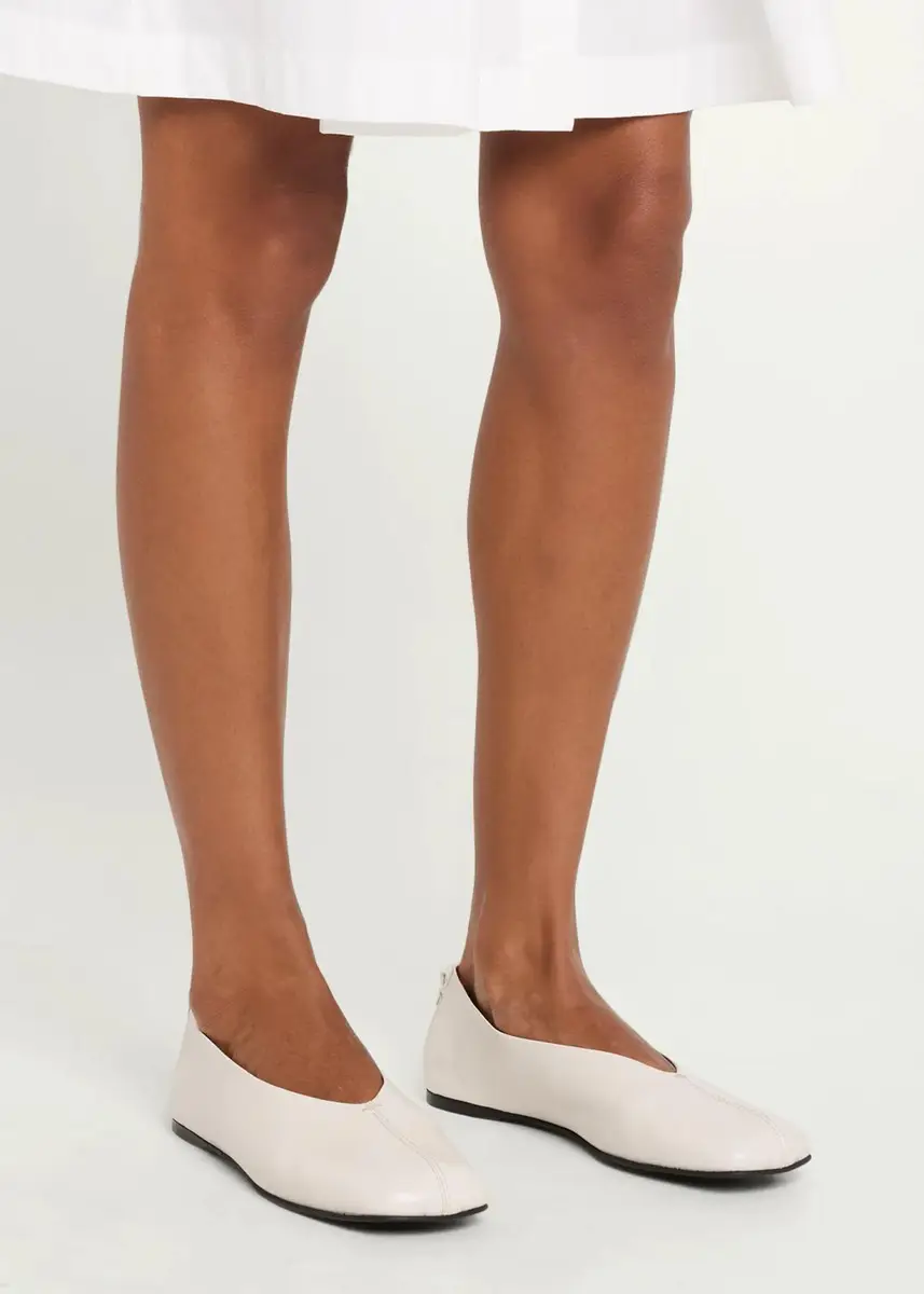 NODALETO Leather Ballerina Flats | Thumbnail 2 NODALETO Leather Ballerina Flats | Thumbnail 2
