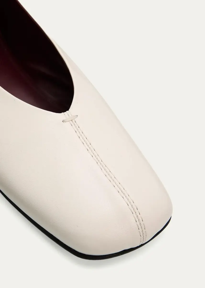 NODALETO Leather Ballerina Flats | Thumbnail 4 NODALETO Leather Ballerina Flats | Thumbnail 4