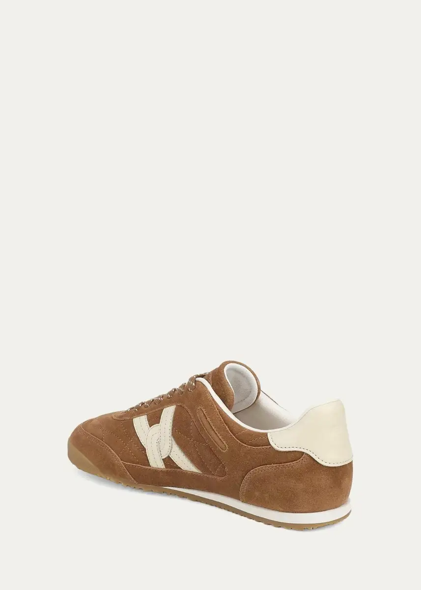 Veronica Beard Natalia Mixed Leather Low-Top Sneakers | Thumbnail 2 Veronica Beard Natalia Mixed Leather Low-Top Sneakers | Thumbnail 2