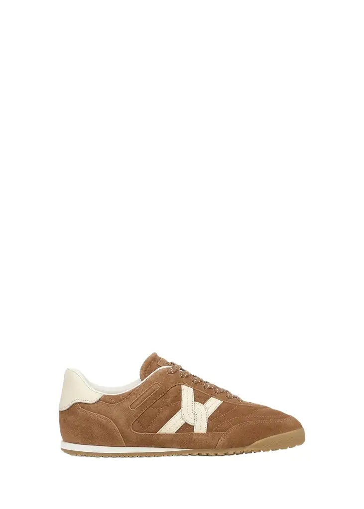 Veronica Beard Natalia Mixed Leather Low-Top Sneakers