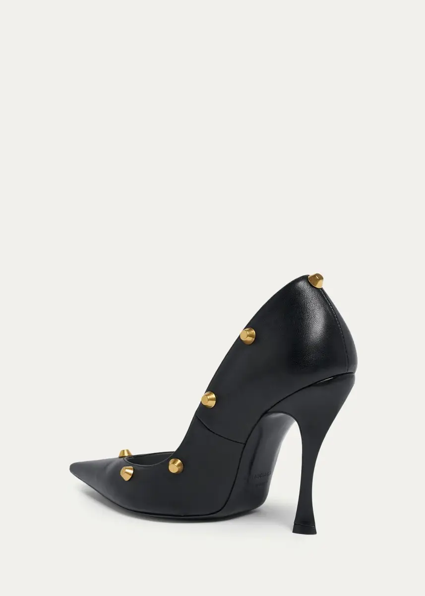Balenciaga 110mm Studded Smooth Nappa Leather Pumps | Thumbnail 4 Balenciaga 110mm Studded Smooth Nappa Leather Pumps | Thumbnail 4