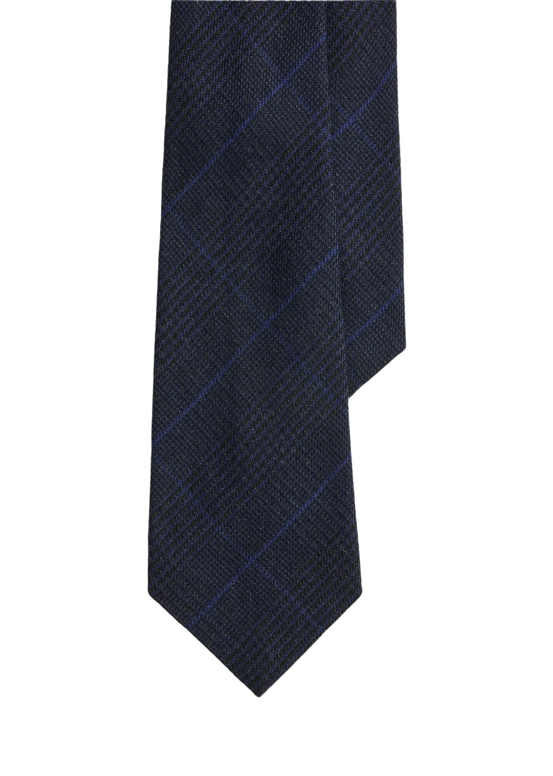 Ralph Lauren Purple Label Men's Glen Plaid Cashmere Tie