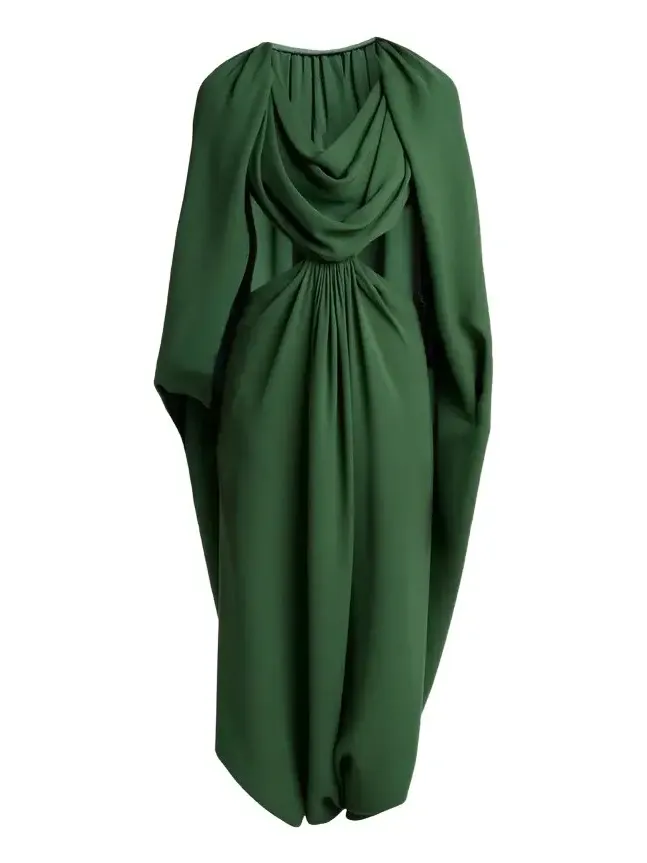 Cape Draped Dress Cape Draped Dress