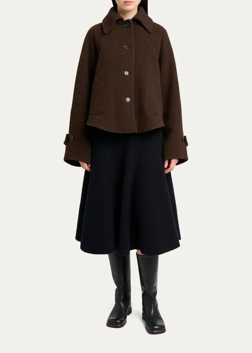 Proenza Schouler Clarice Single-Breasted Casentino Wool Jacket | Thumbnail 2