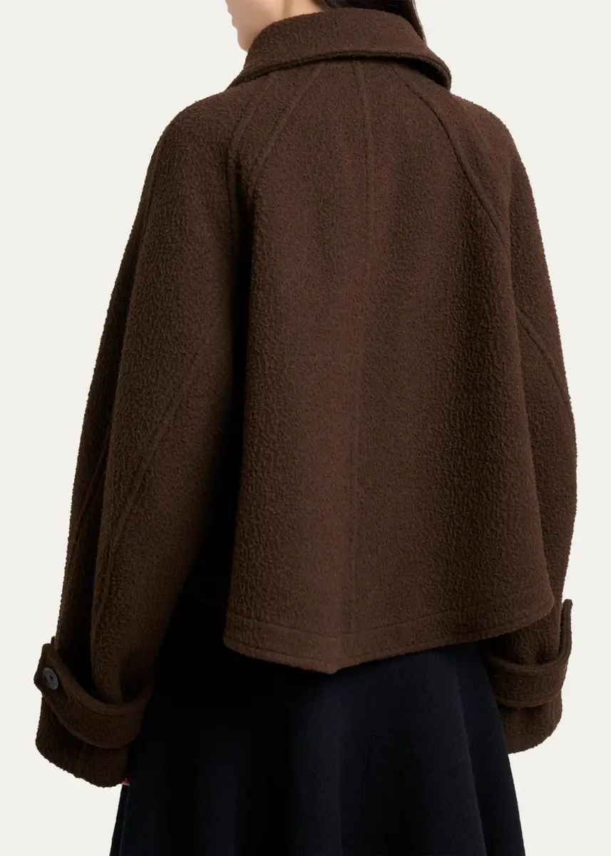 Proenza Schouler Clarice Single-Breasted Casentino Wool Jacket | Thumbnail 3