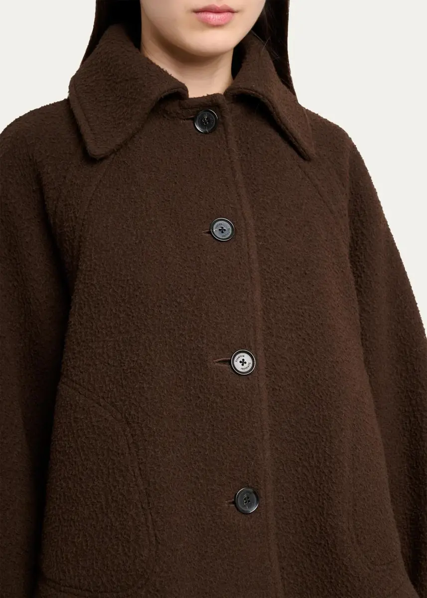 Proenza Schouler Clarice Single-Breasted Casentino Wool Jacket | Thumbnail 5
