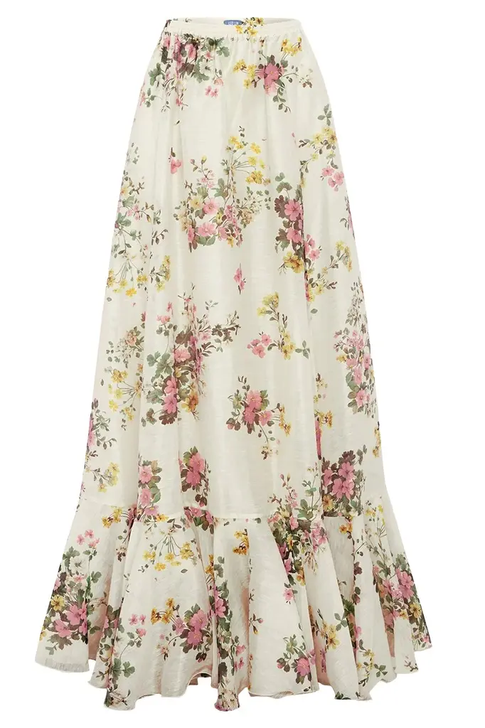 LEO LIN Zinnia Maxi Skirt