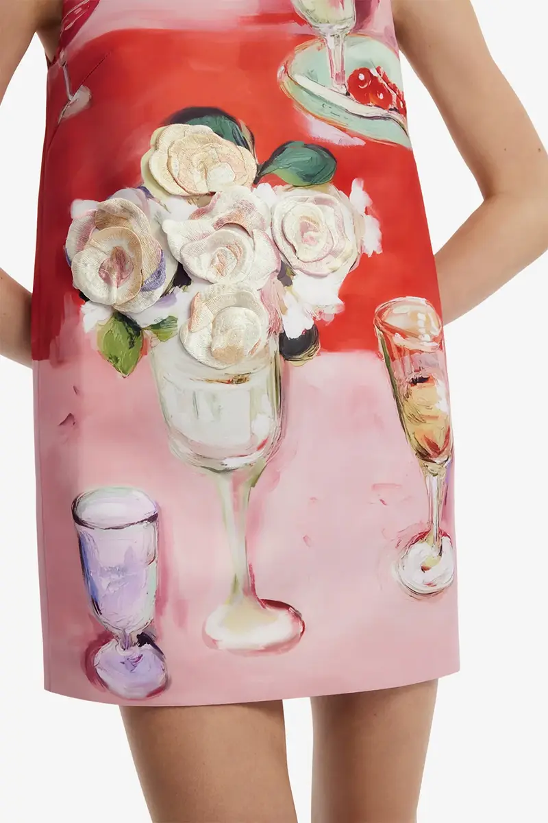 LEO LIN Yvonne Embroidered Mini Dress | Thumbnail 3 LEO LIN Yvonne Embroidered Mini Dress | Thumbnail 3
